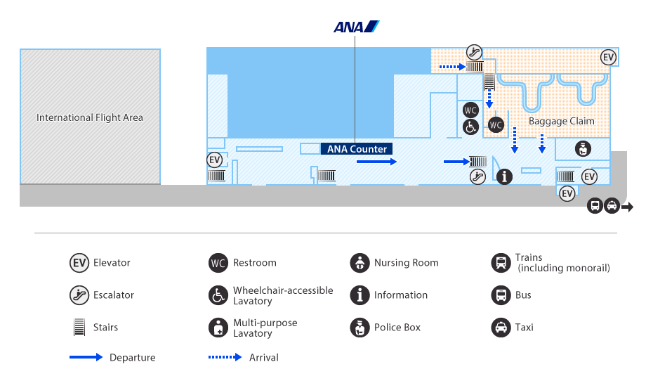 akita airport 1F