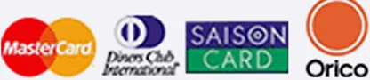 Mastercard /  Diners Club International /  SAISON CARD /  Orico