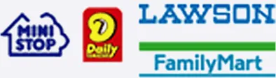 ミニストップ / デイリーヤマザキ / ローソン / ファミリーマート
